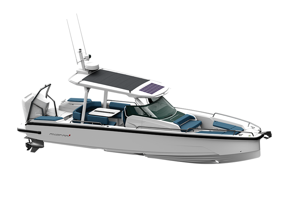 Axopar 29 Sun Top marketing photo