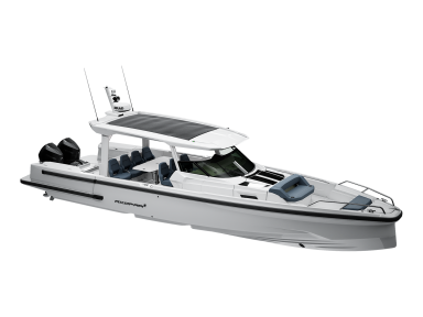 Axopar 38 Sun Top marketing photo