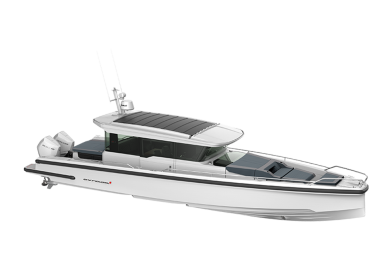 Axopar 38 Sun Top marketing photo