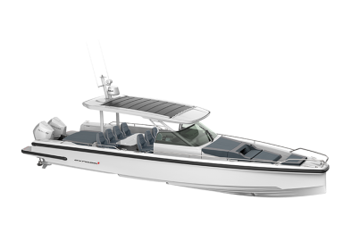 Axopar 38 Sun Top marketing photo