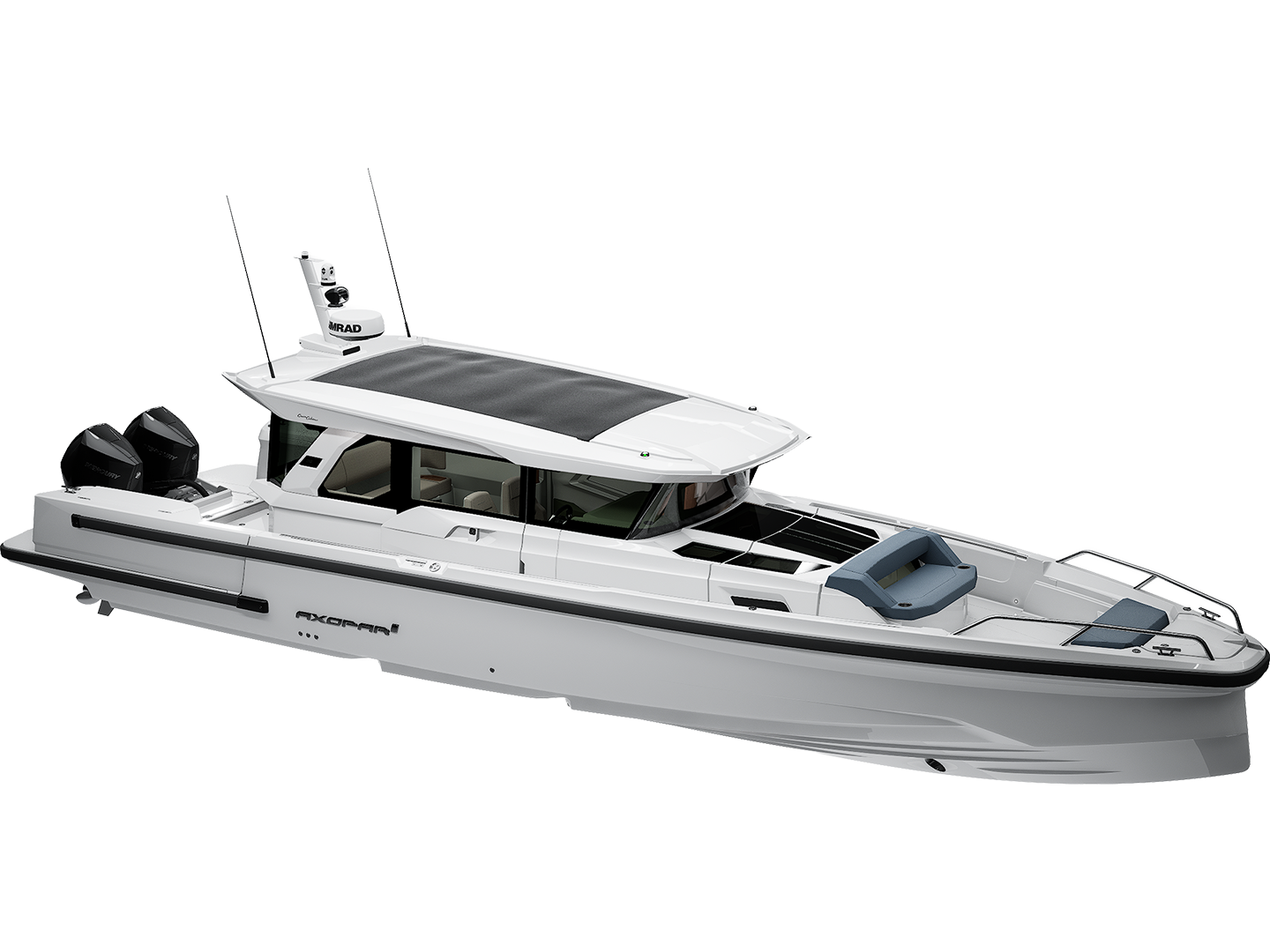 Axopar 38 XC Cross Cabin marketing photo