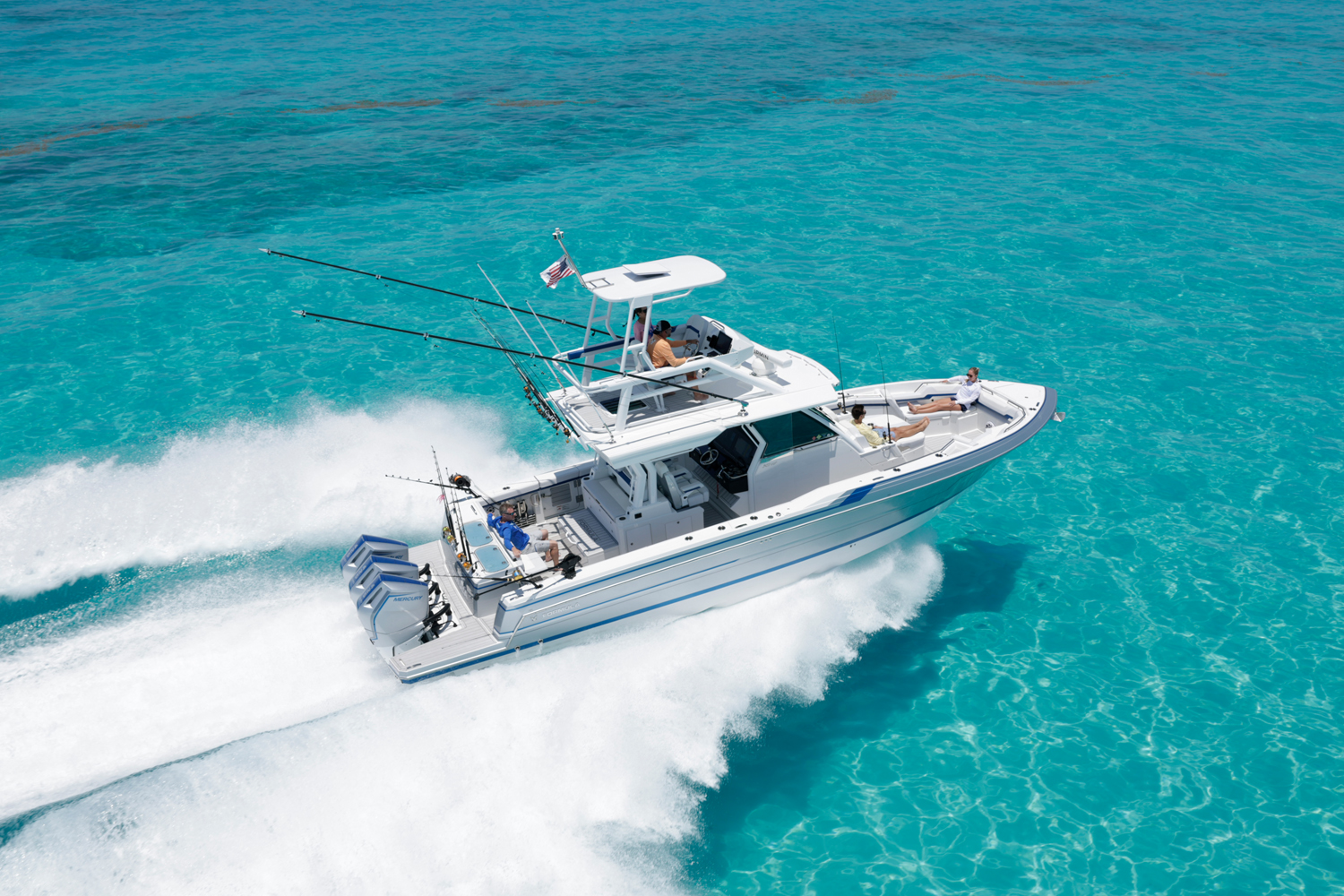 387 Center Console Fish marketing photo